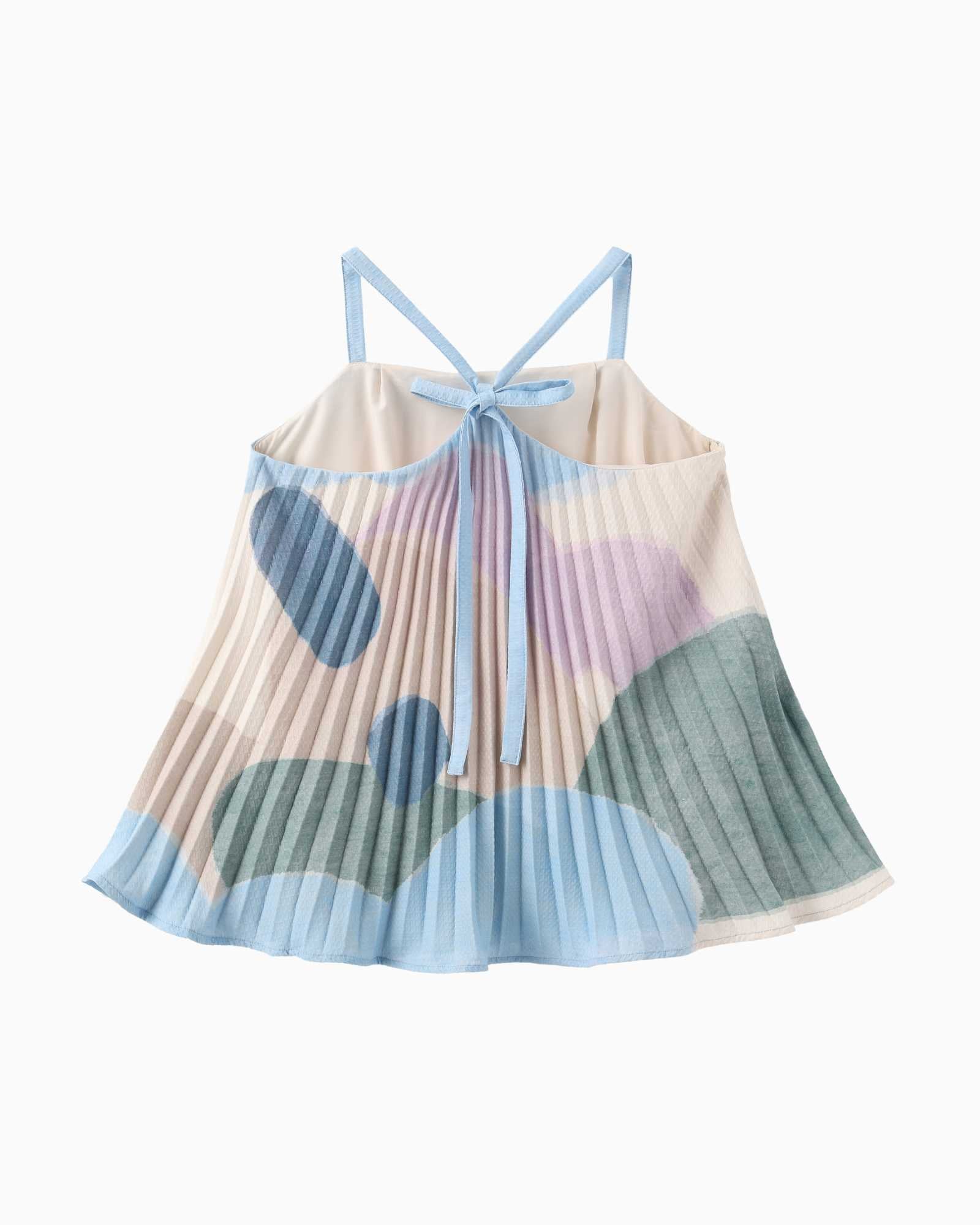Online-exclusive: Serenity Peaks Mums Pleated Spag Top