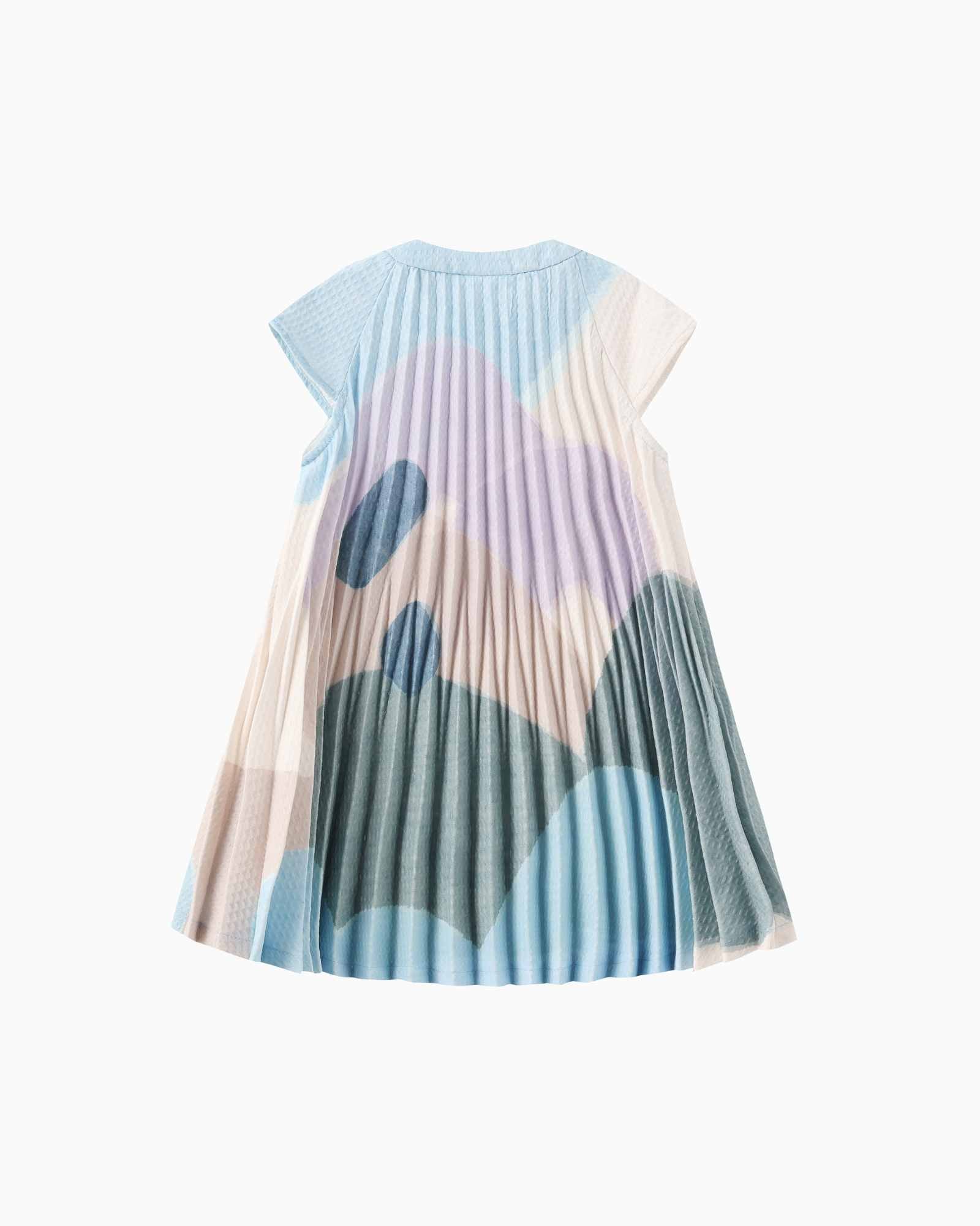 Pre-order: Serenity Peaks Butterfly Pleated Dress