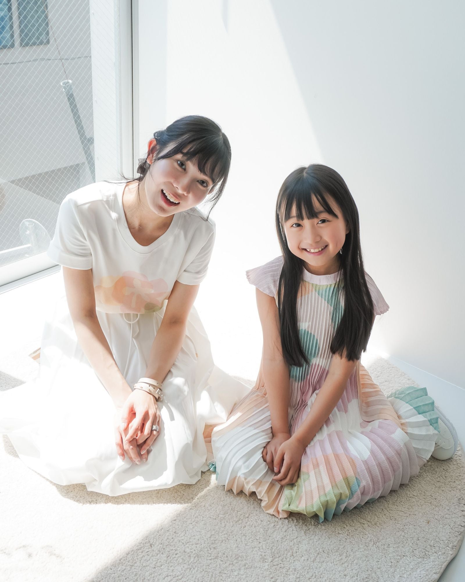 幸運花開 女童百褶連身裙