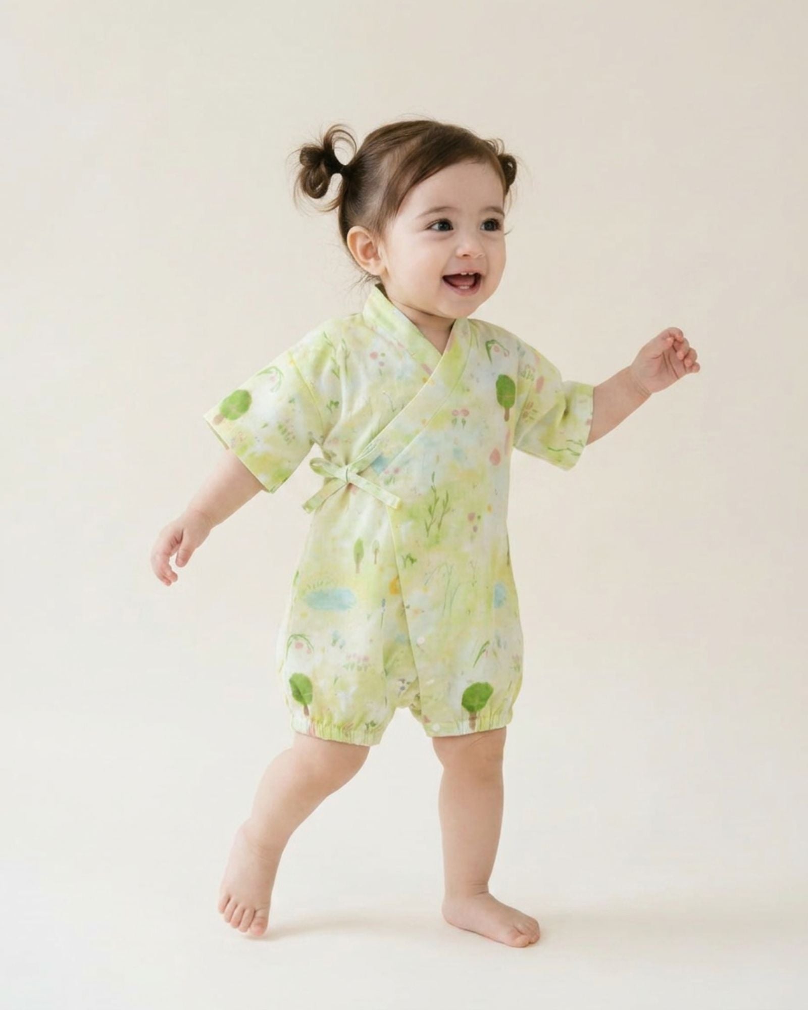 Pre-order: Garden of Gentle Dreams Baby Kimono