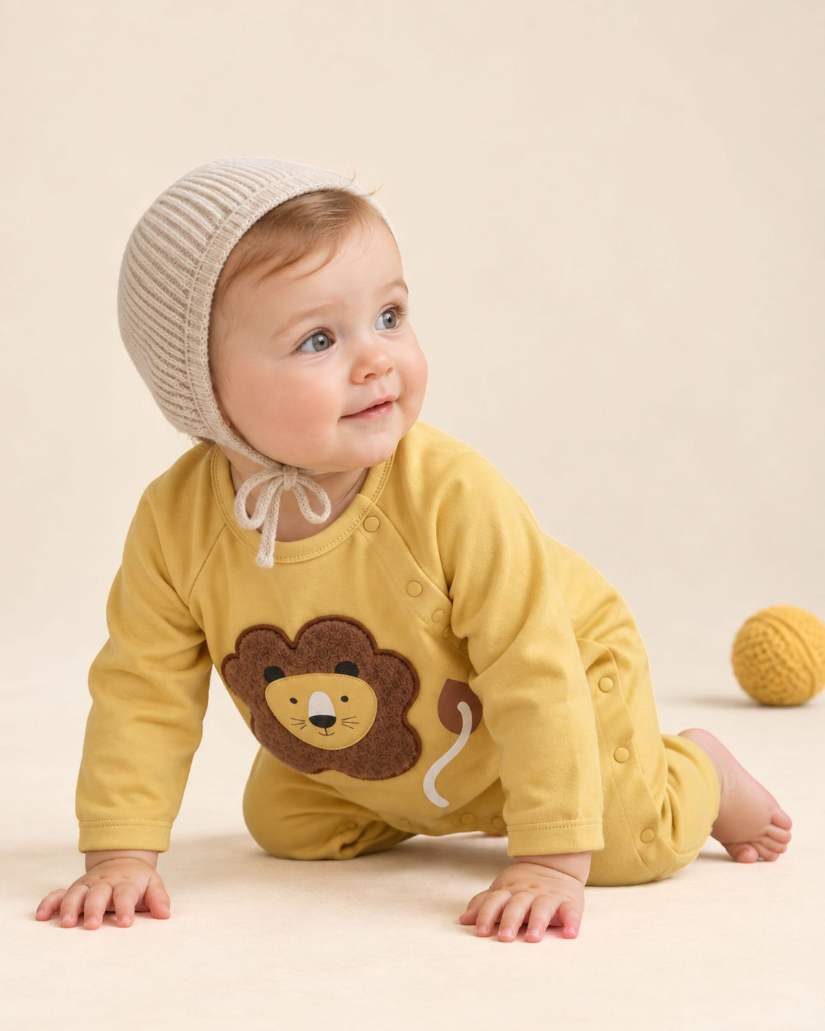Pre-order: Lush Lion Baby Romper