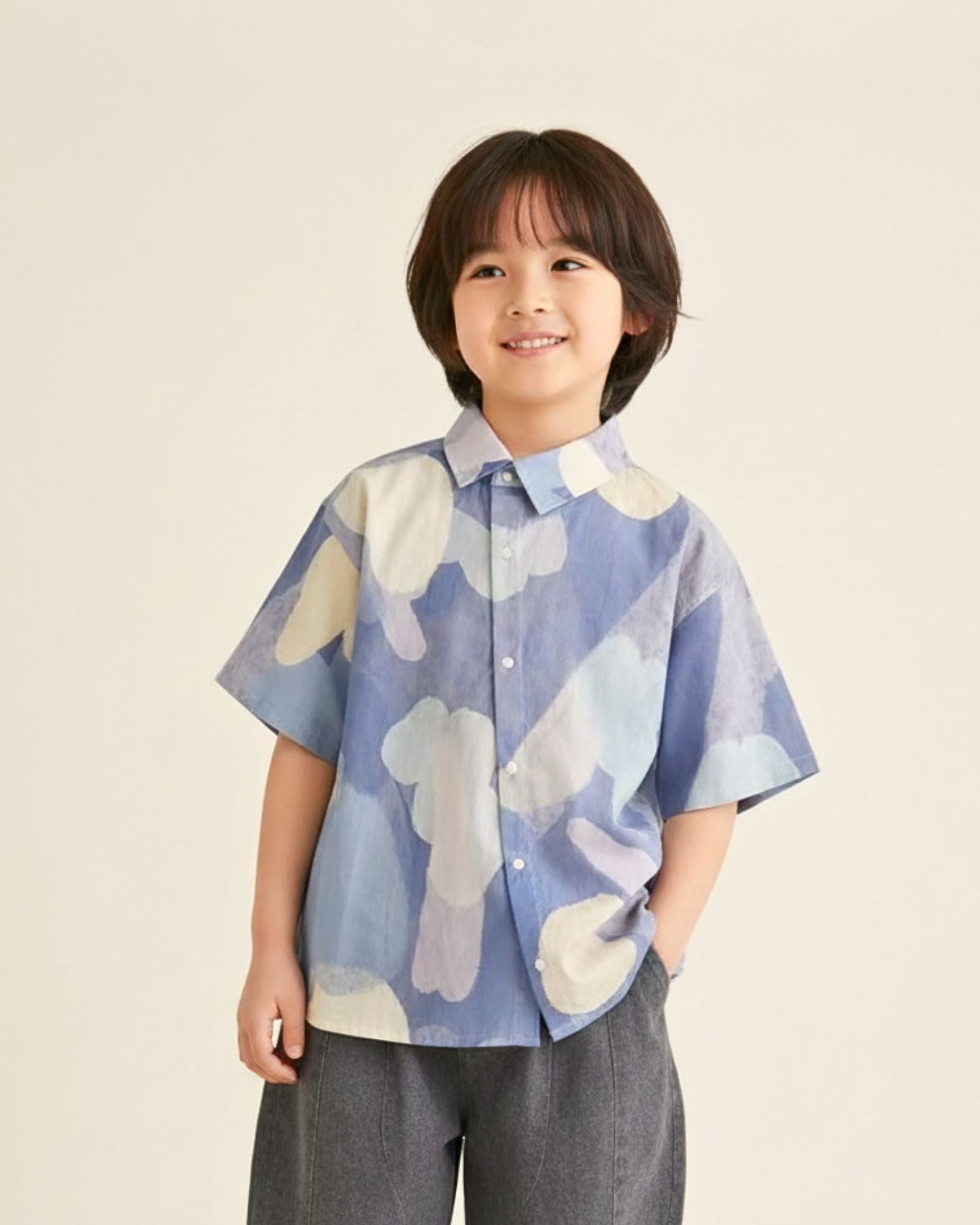Pre-order: Moonlit Glow Asymmetrical Kids Shirt