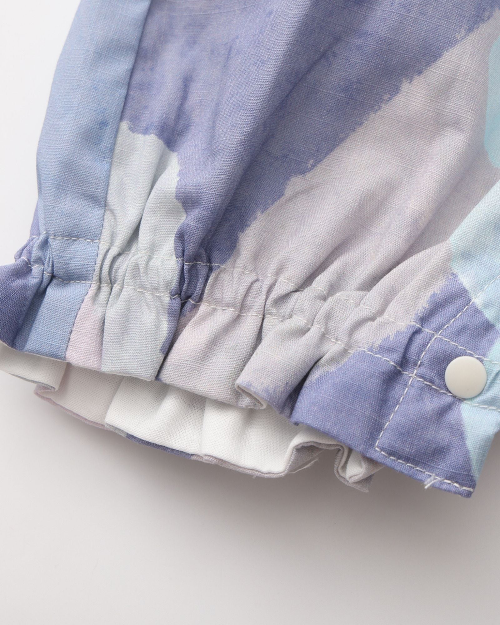 荷塘月色印花 嬰兒氣球背帶褲