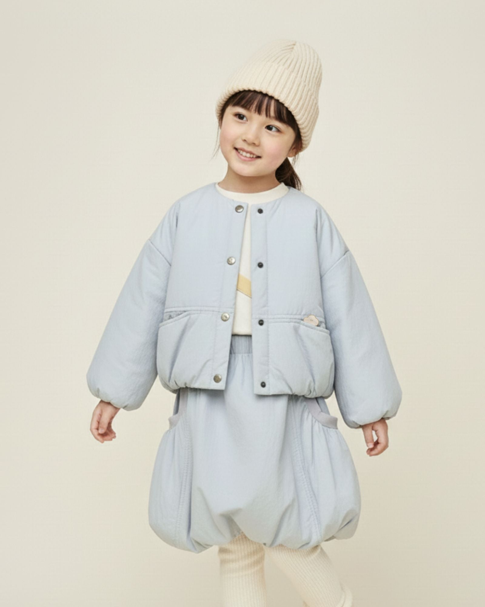 バルーン中綿スカート