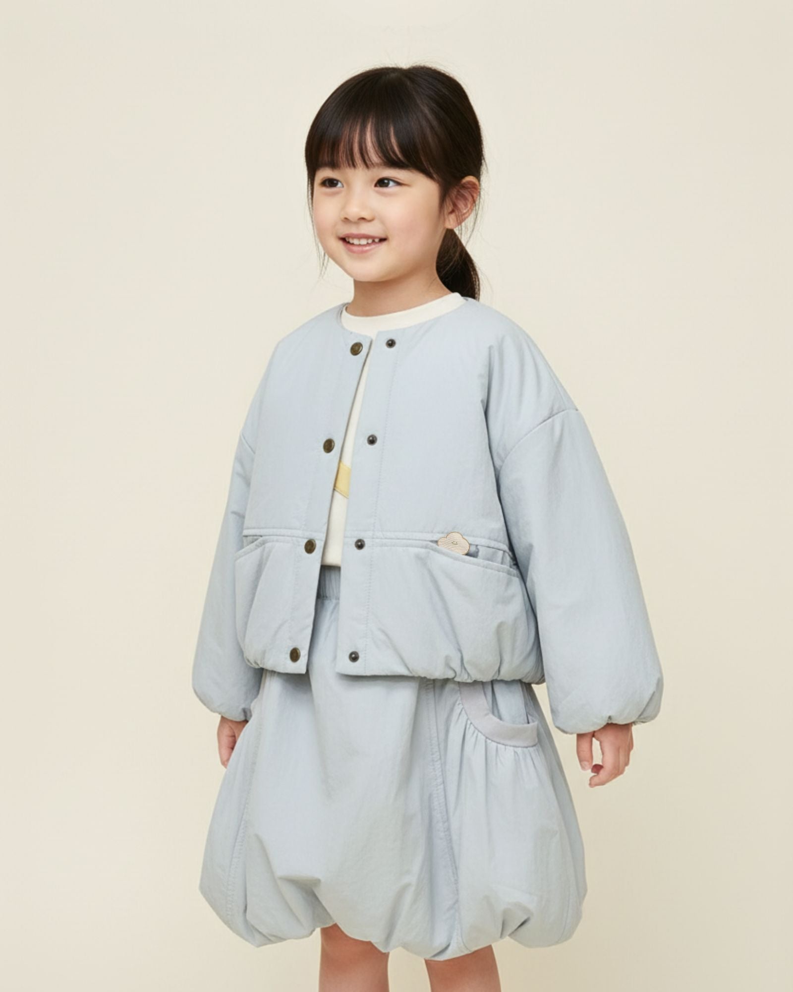 バルーン中綿スカート