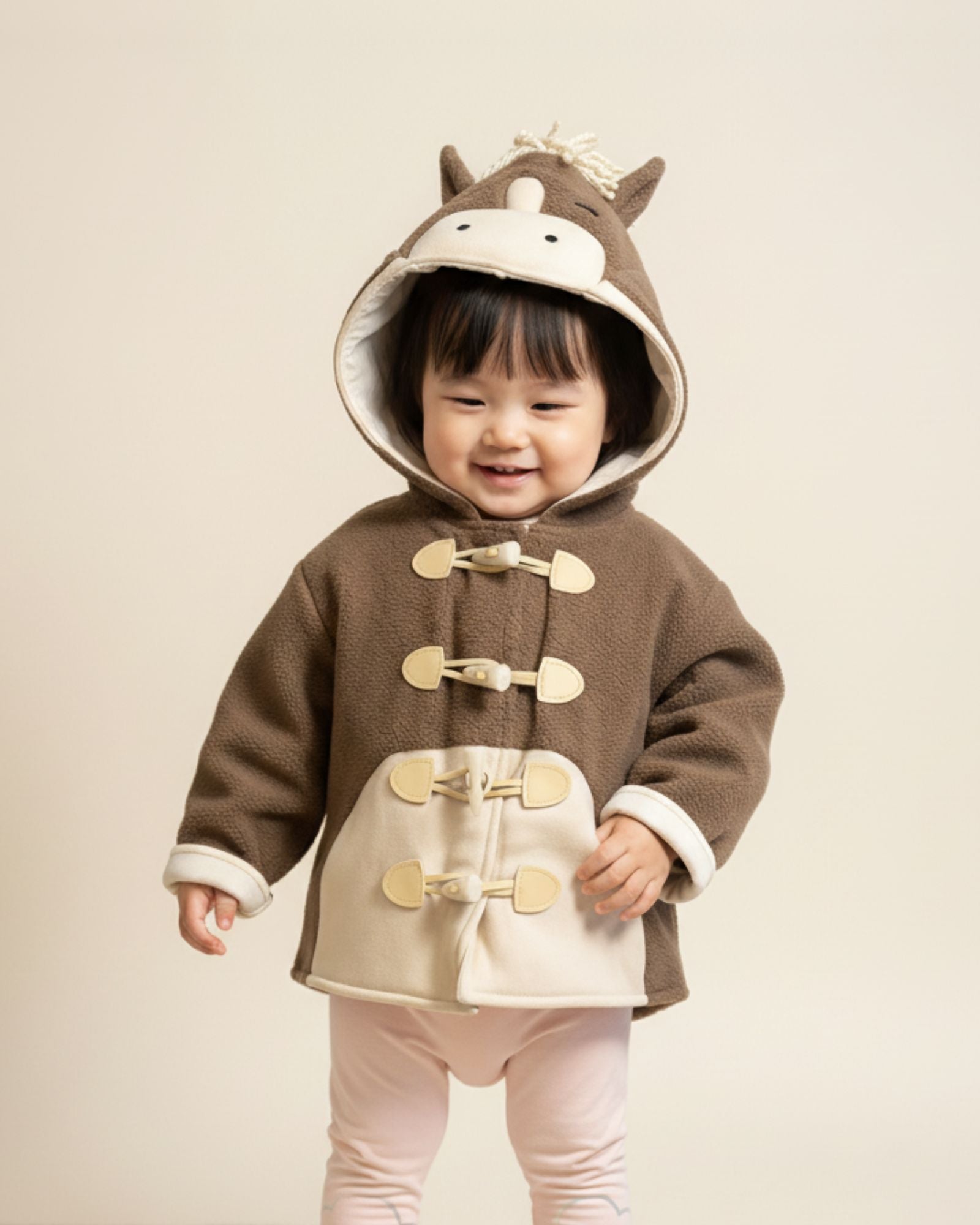 Pre-order: Pony Fleece Hoodie Coat