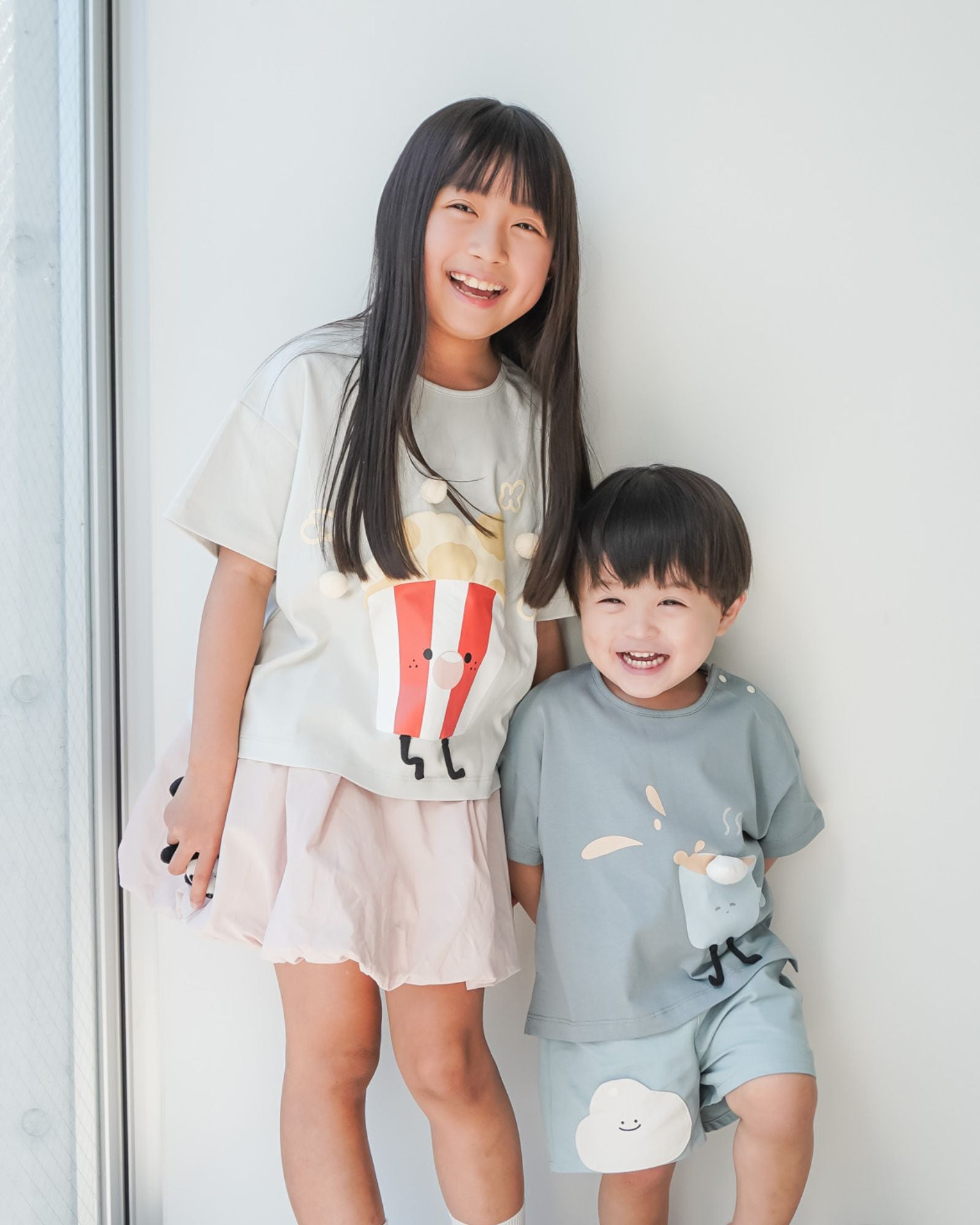 ポップコーンパフ キッズTシャツ