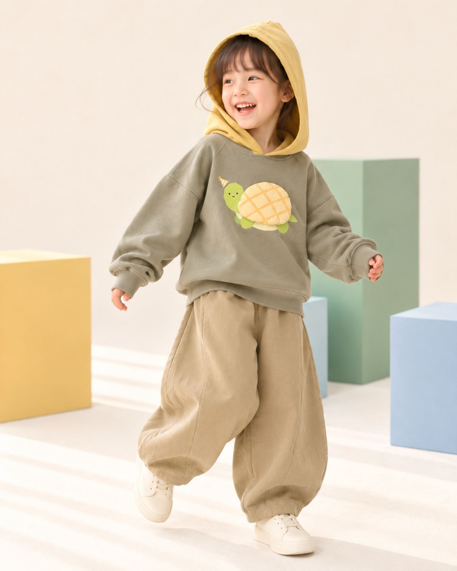 Pre-order: Bolo Turtle Kids Lightweight Sweatshirt Hoodie