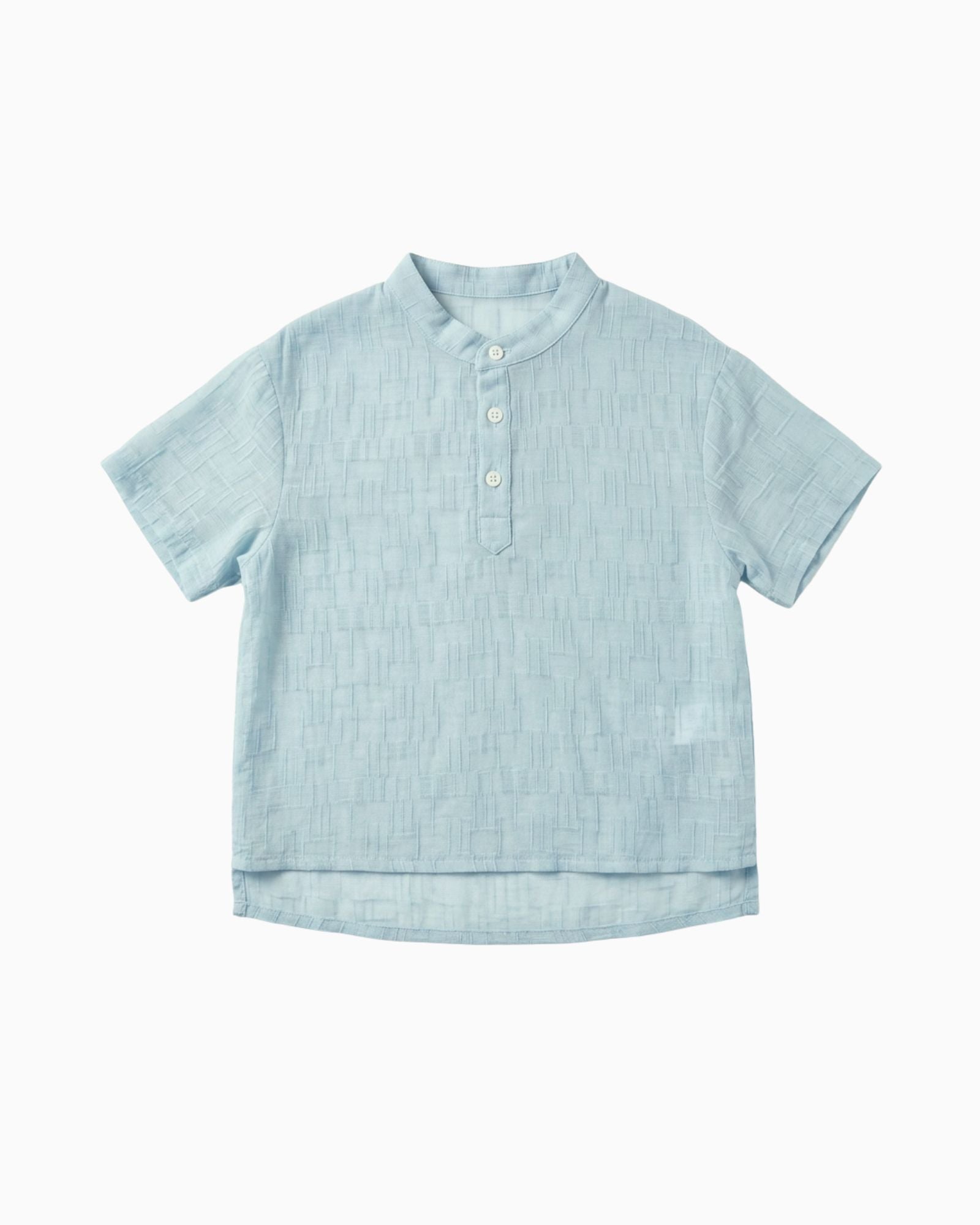 Pre-order: Breeze Collar Kids Shirt - Sky