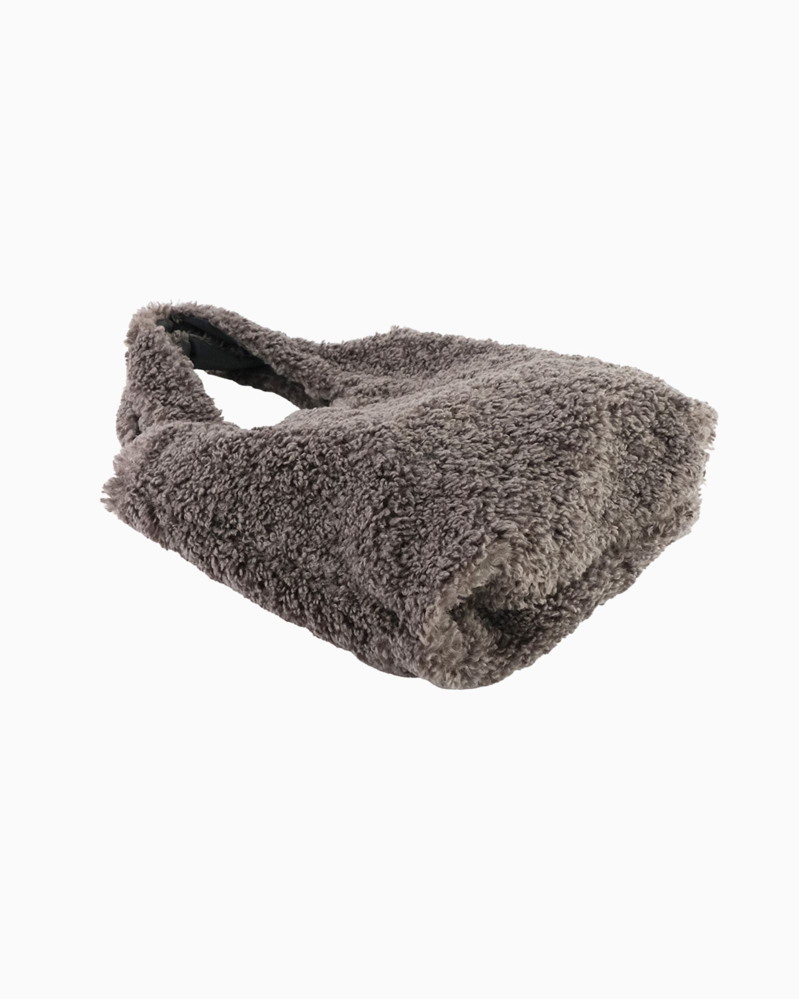 東京直送—蓬鬆捲毛肩袋