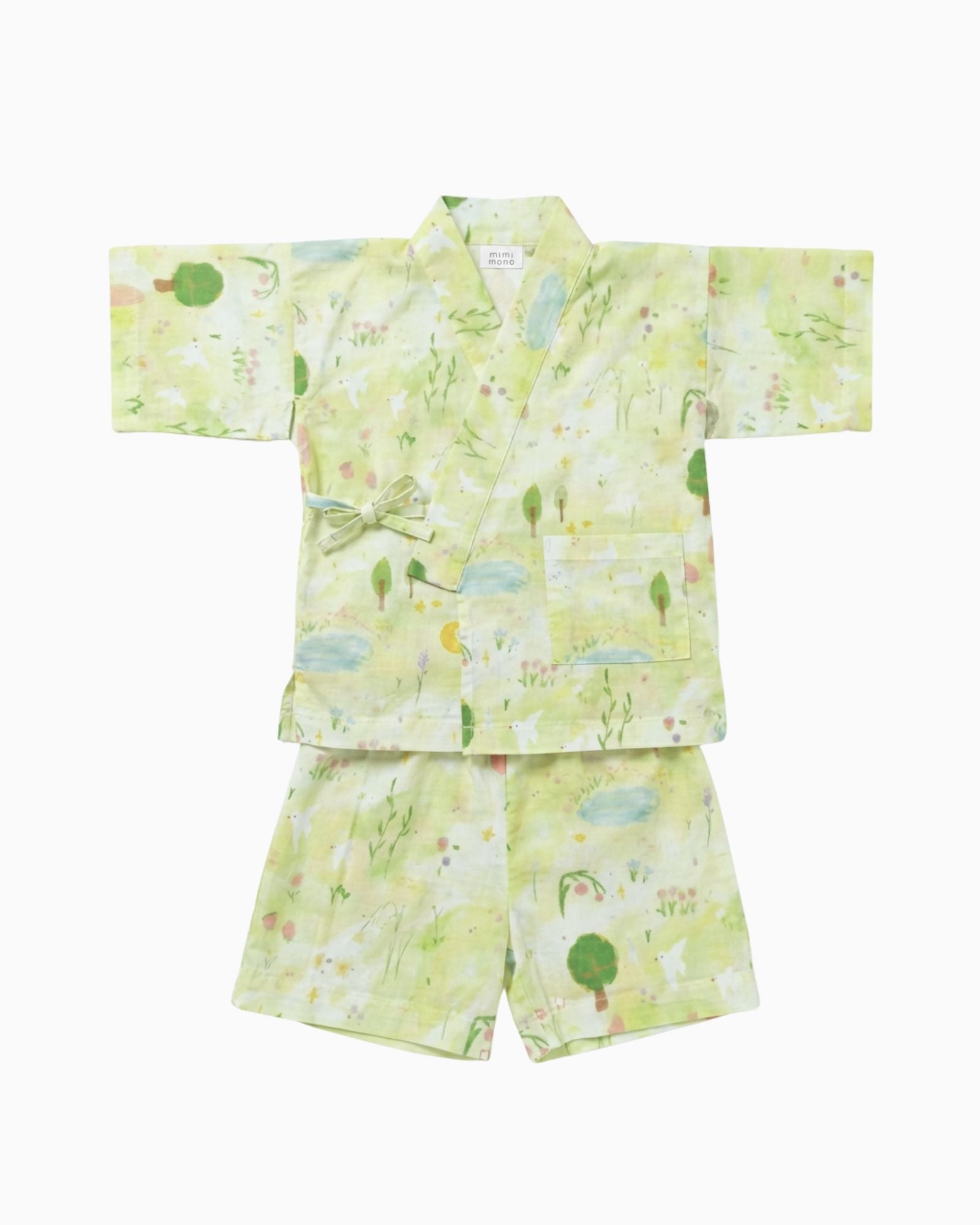 Pre-order: Garden of Gentle Dreams Kids Jinbei Set