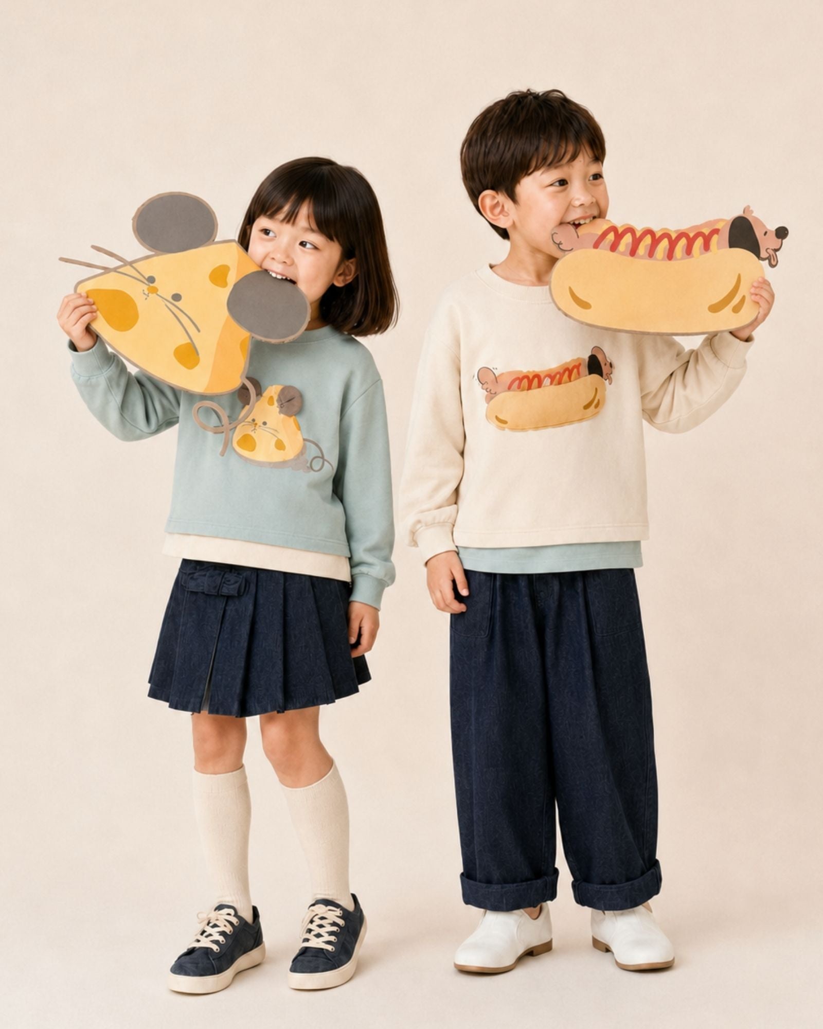Pre-order: Hot Diggity Dog Kids Lightweight Sweatshirt
