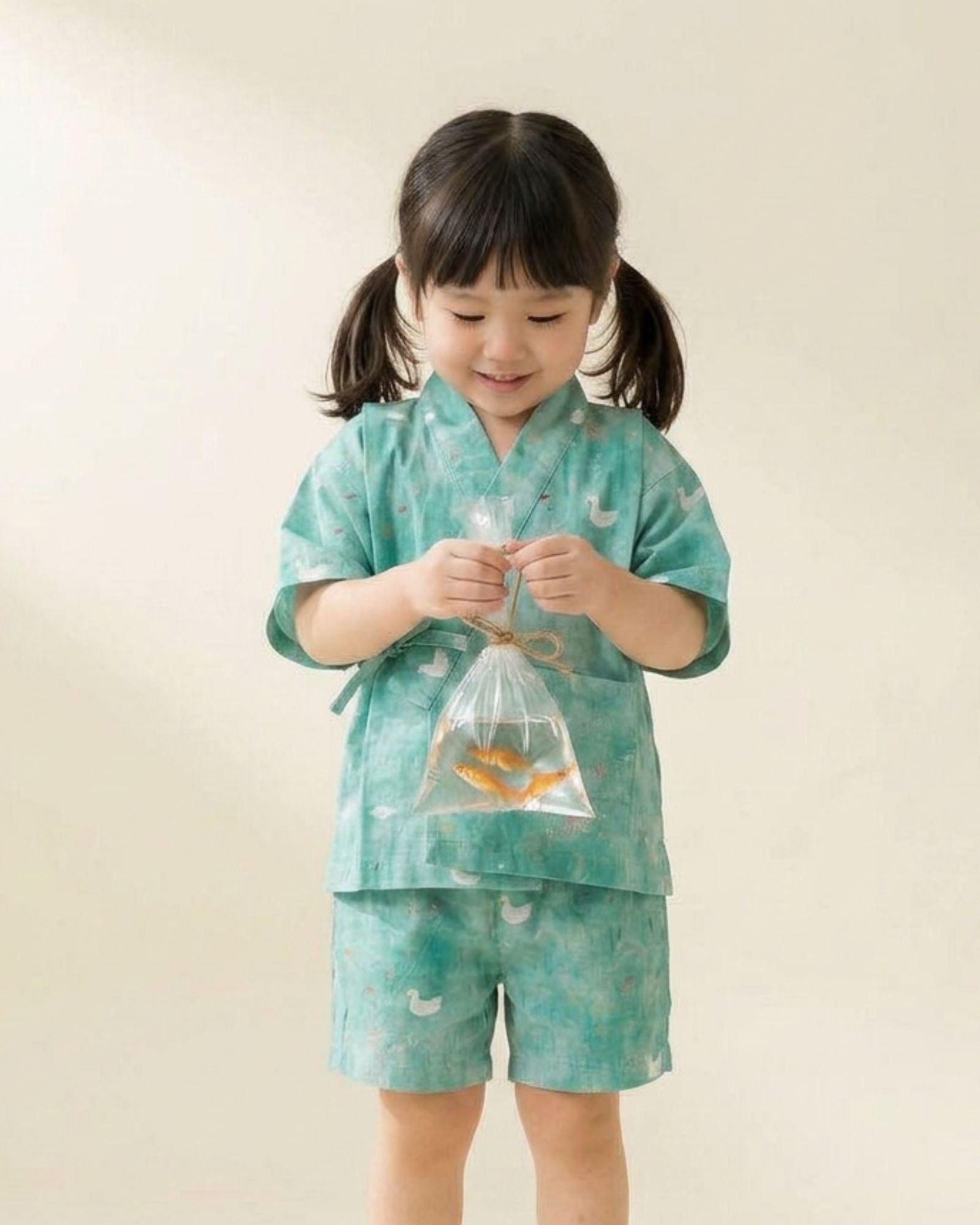 Pre-order: Little Pond Tales Kids Jinbei Set