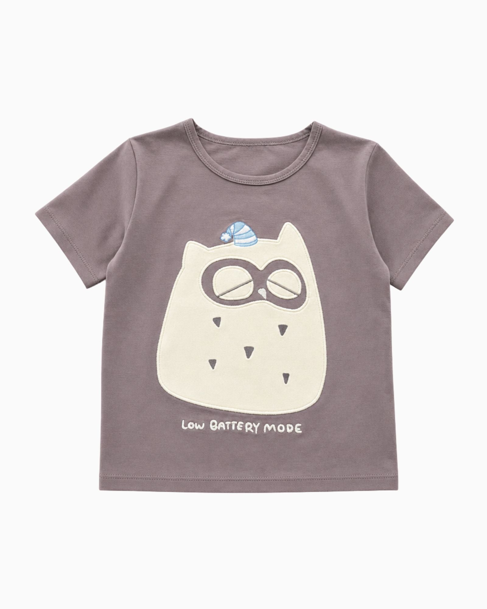 Pre-order: Low Battery Mode Owl Kids Tee