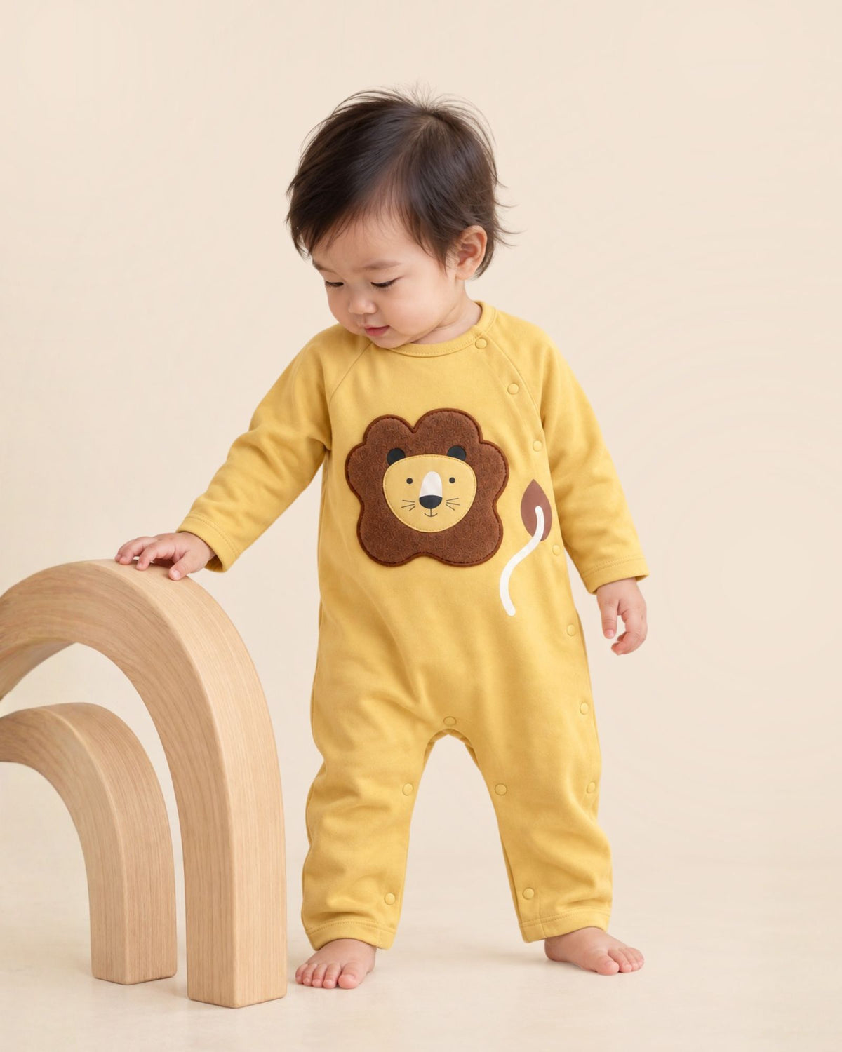 Pre-order: Lush Lion Baby Romper