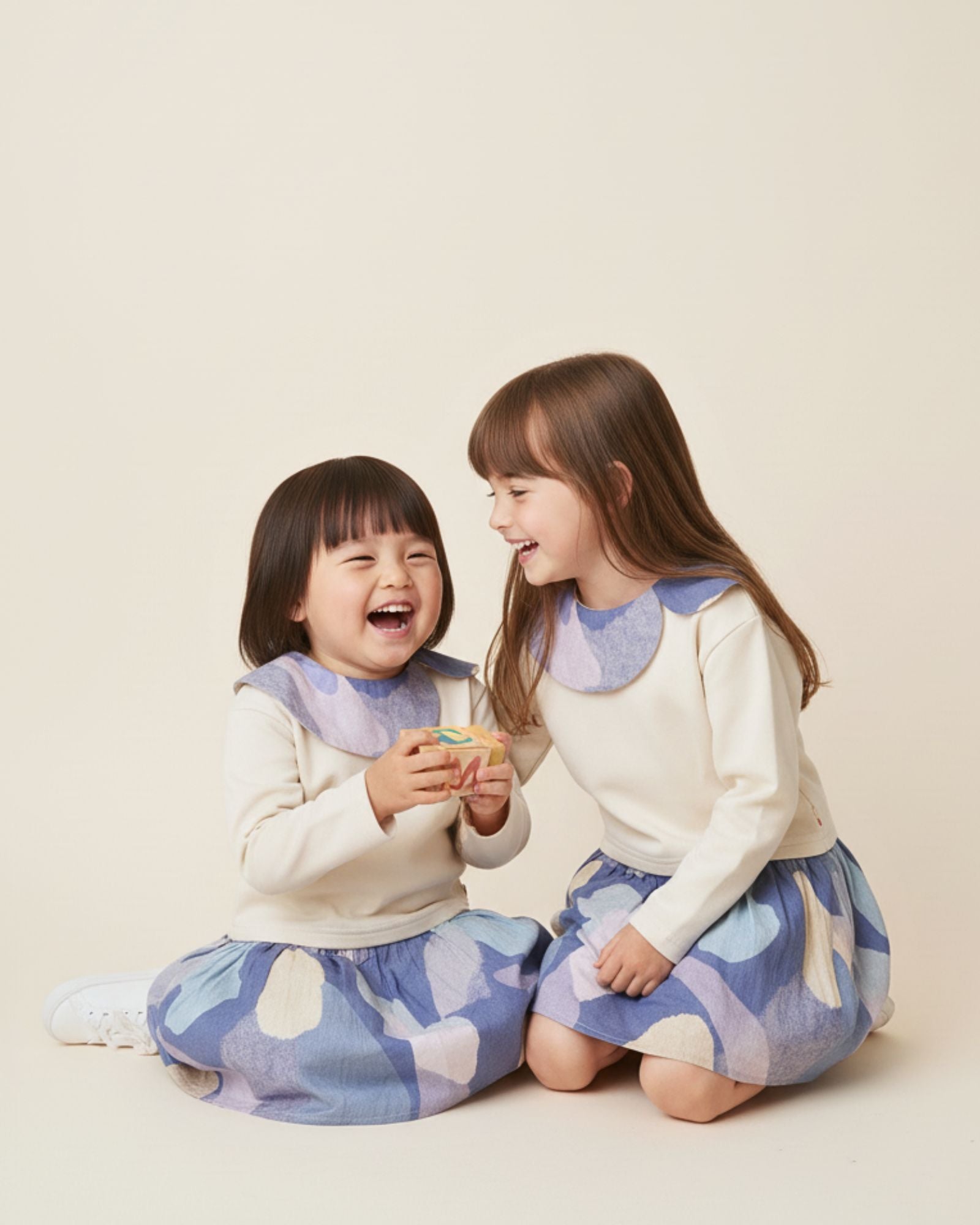 Pre-order: Moonlit Glow Asymmetrical Girls Dress