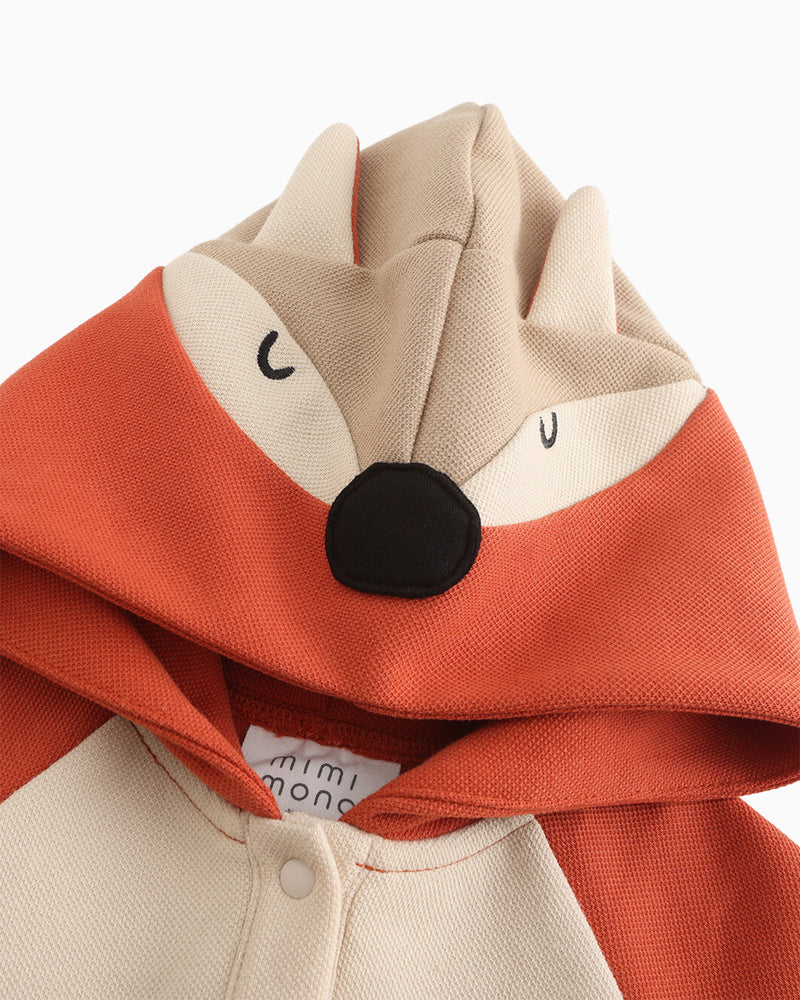 Cheeky the Fox Hoodie Romper