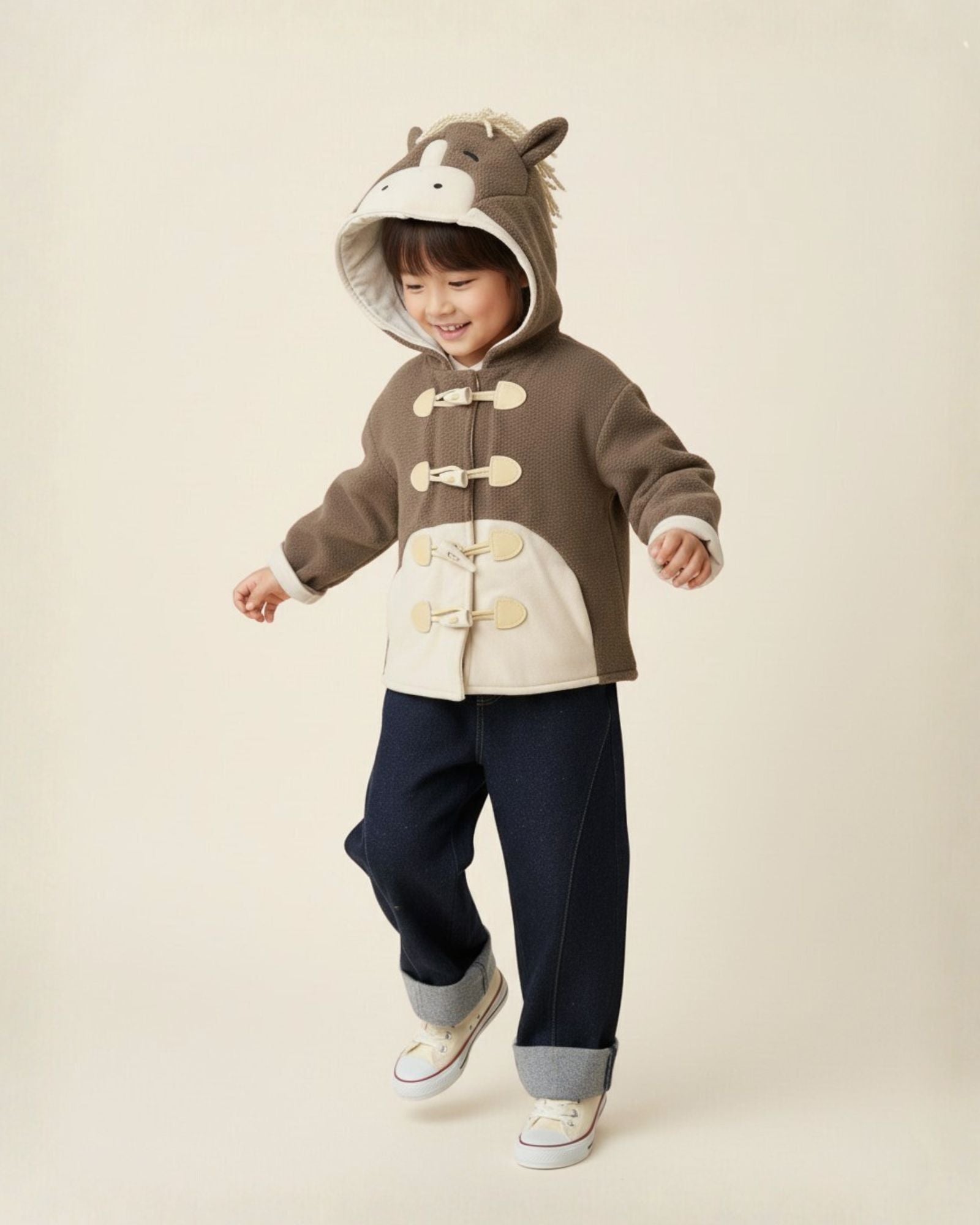 Pre-order: Pony Fleece Hoodie Coat