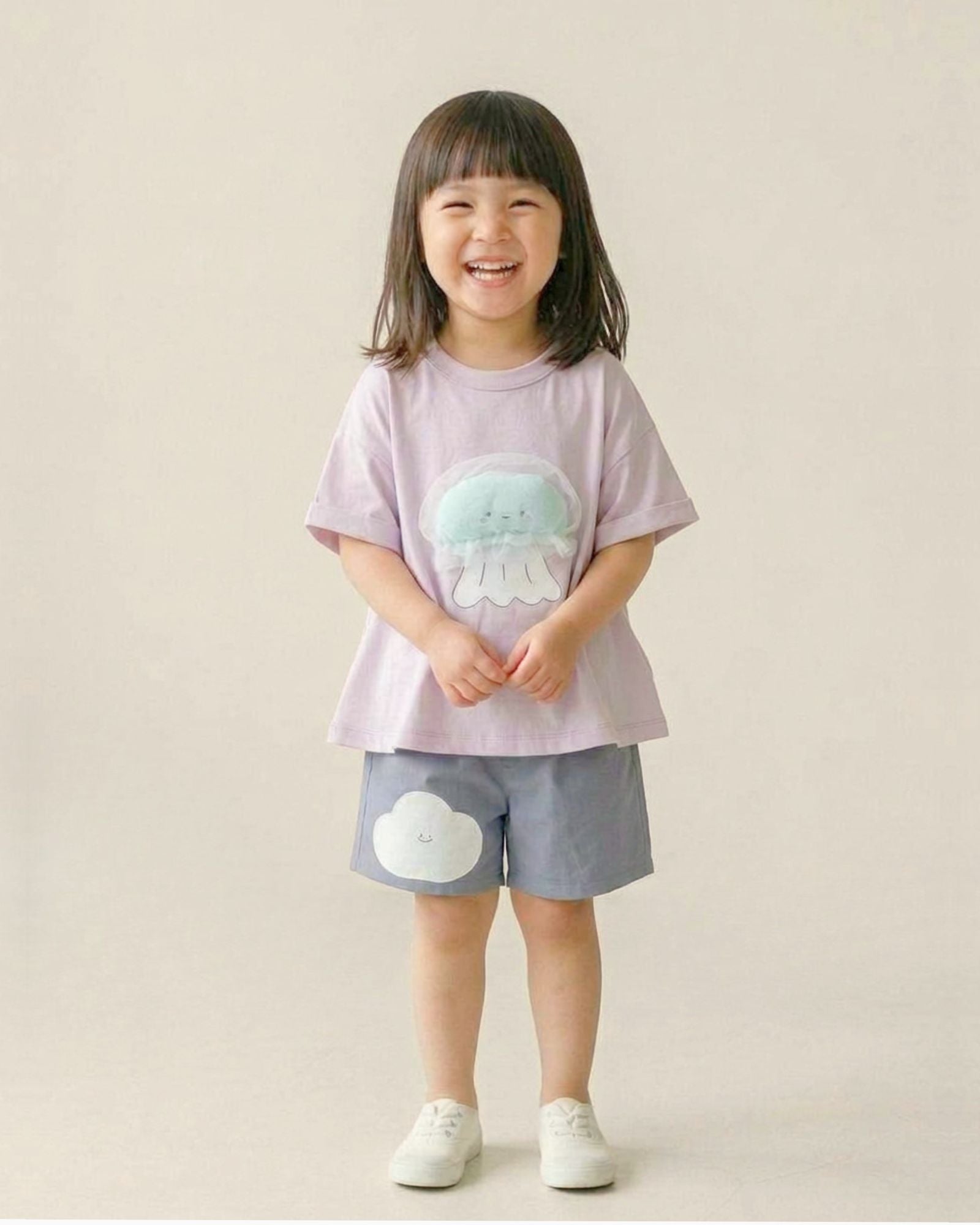 Pre-order: Puffy Jellyfish Kids Flare Top
