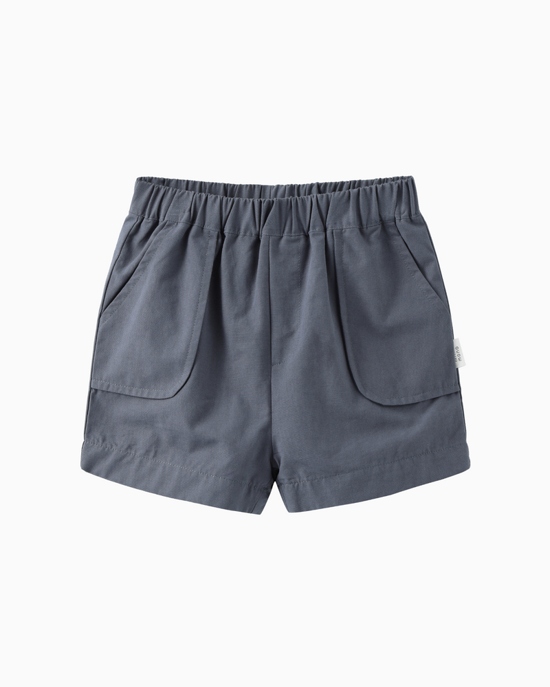 Stitching Pocket Shorts (Navy)