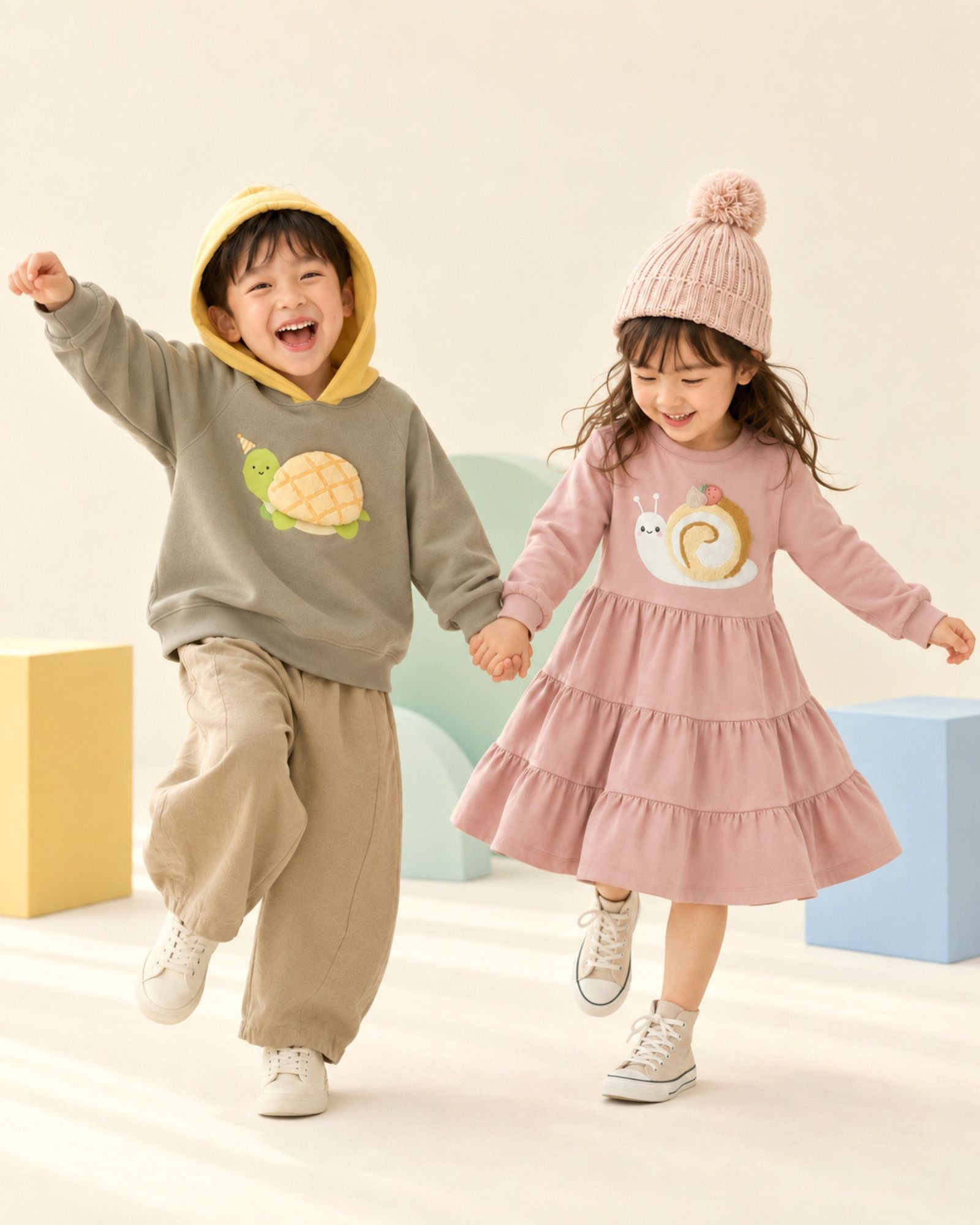 Pre-order: Bolo Turtle Kids Lightweight Sweatshirt Hoodie