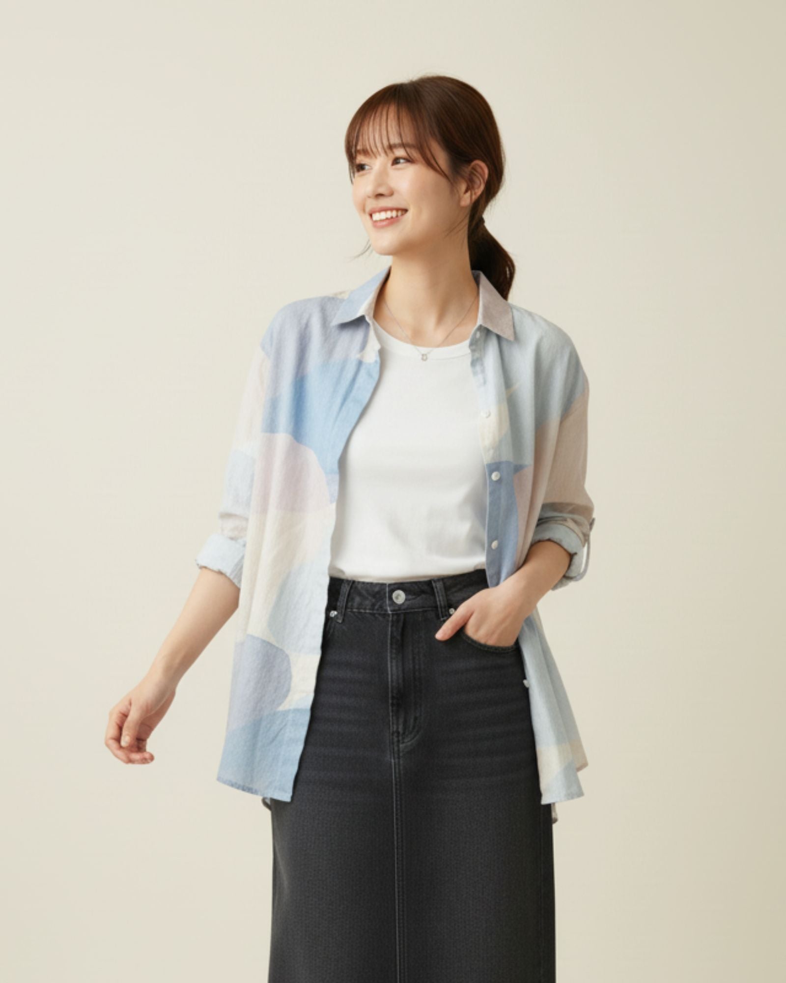 Pre-order: Sunlit Sparks Moms Collar Shirt