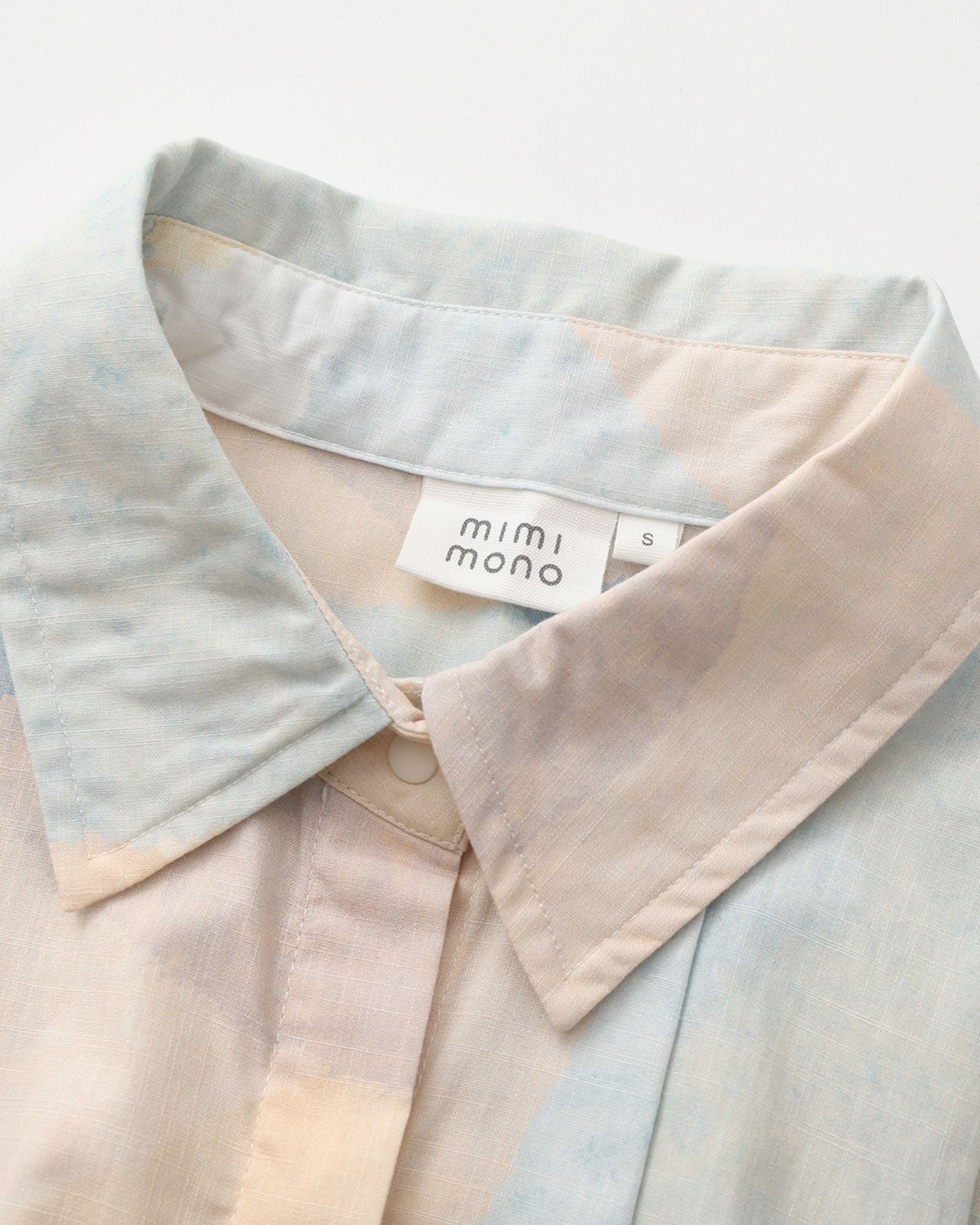 碧海沙洲 寬鬆媽媽領襯衫