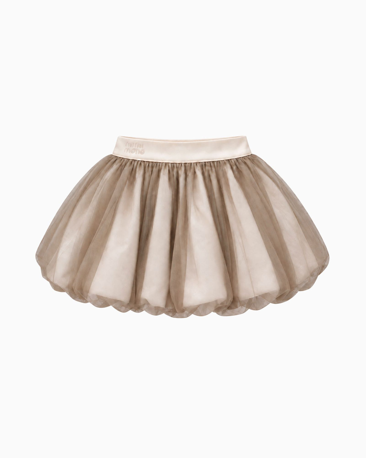 Tulle Bubble Skirt - Rosewood