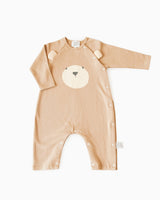 Bear Romper, Gender-neutral, 100% Extremely Soft Cotton