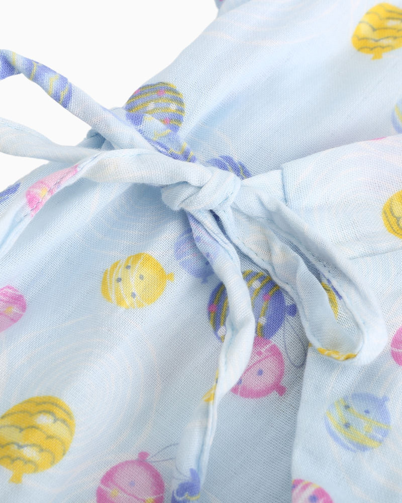 Festive Baby Kimono (Blue)