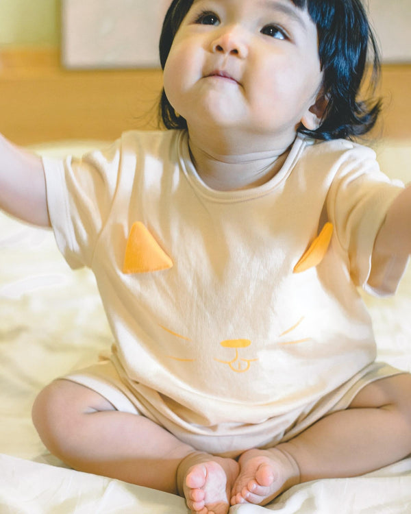Hide and Seek Kitty Baby Romper