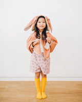 Bunny Cape, Bunny Tails and Ears, Pink Cape
