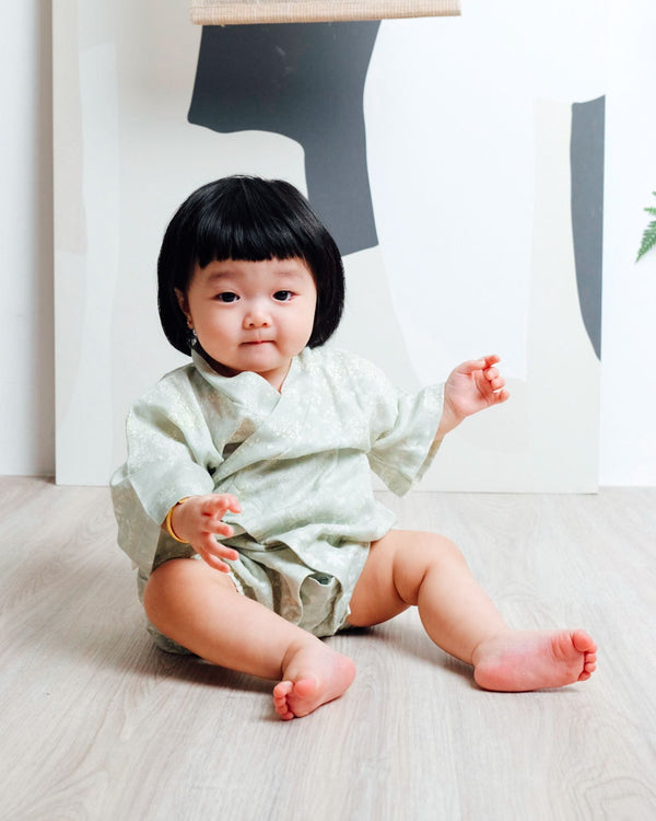 Gentle Garden Baby Kimono