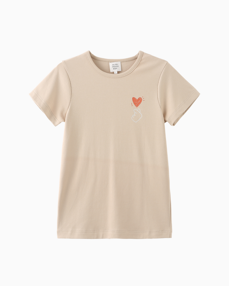 Family | Ladies | Hearts Tee for Mum｜mimi mono