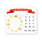 Fleece Milestone Blanket - I'm All That and Dim Sum