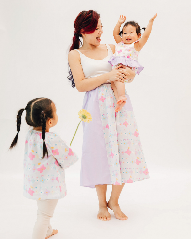 Floral Skirt for Mum | Family Matching | mimi mono