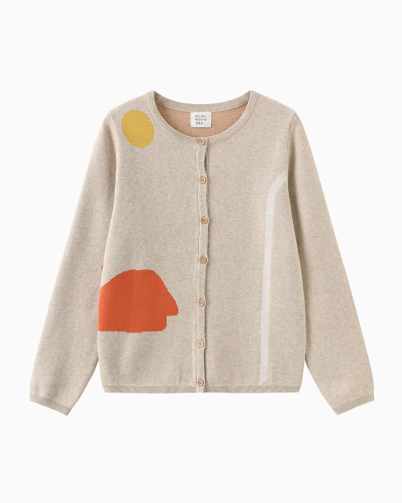 Mums Sunrise Knitted Cardigan