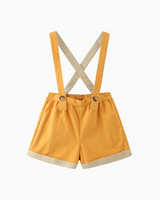 Suspender Shorts for Boys | 100% Organic Cotton | mimi mono