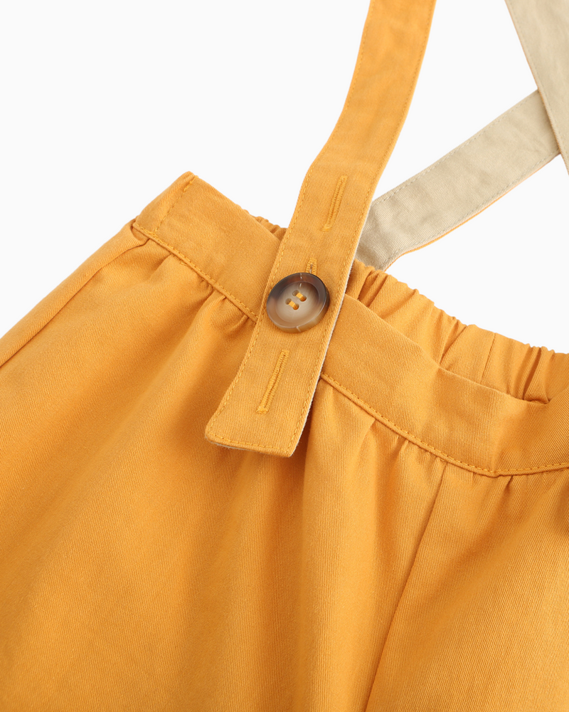 Suspender Shorts for Boys | 100% Organic Cotton | mimi mono