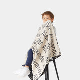 Personalized Blanket (Oatmeal Background)