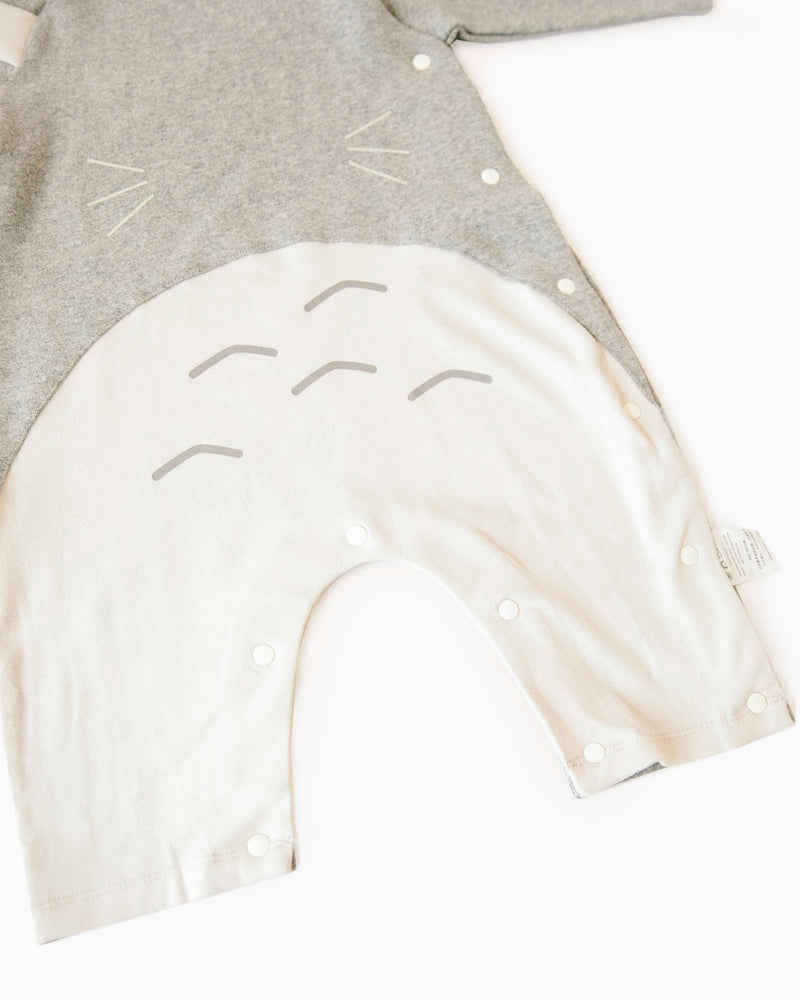 Totoro Romper, Gender-neutral, 100% Extremely Soft Cotton
